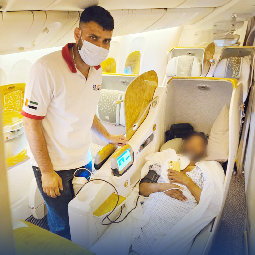 Air Ambulance From Dubai to India
